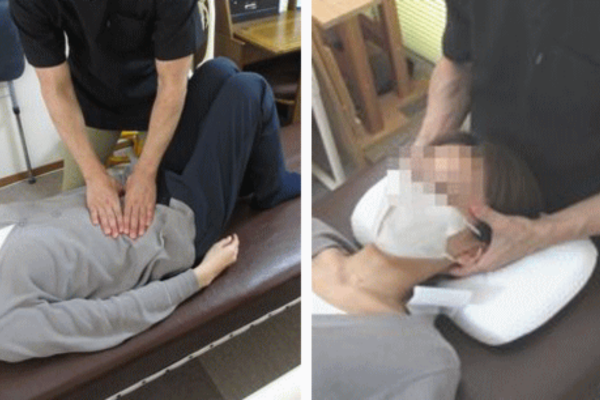 腹部・頭部への専門ケア